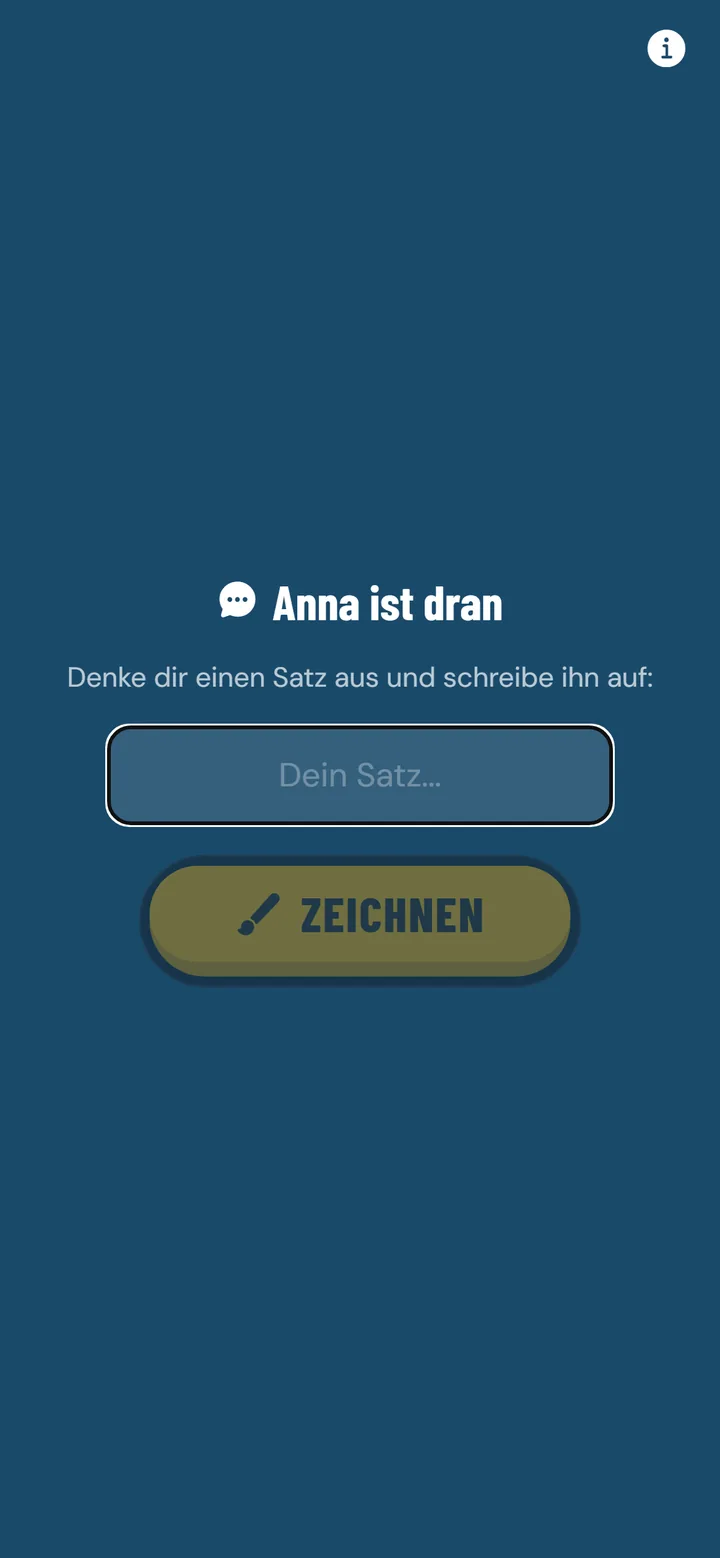 Stille Post: App-Ansicht